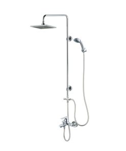 Sen nóng lạnh kết hợp bộ phụ kiện sen tắm đứng S493C - BS124