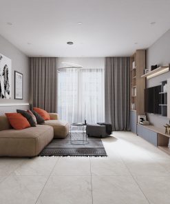 Alternative view of SILK ANTALYA BIANCO GRANDE - SILK MATT