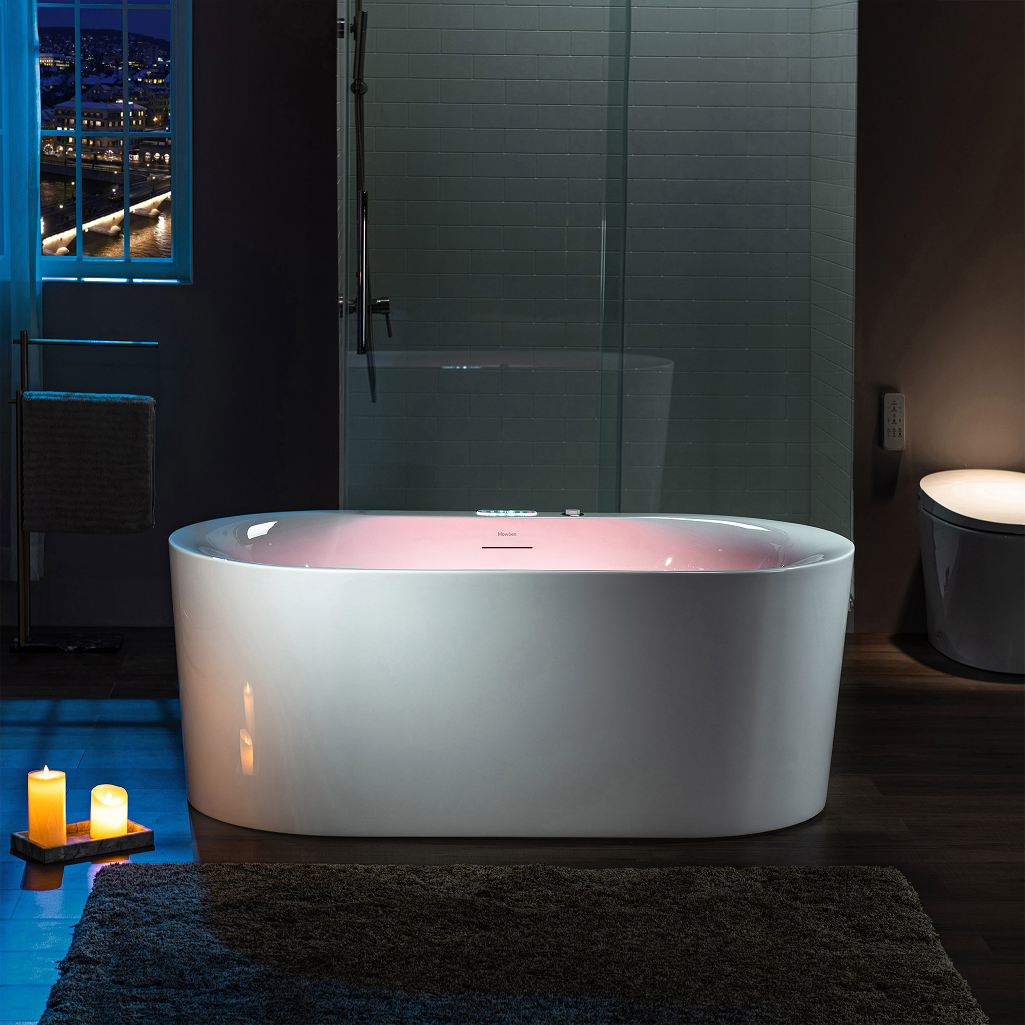 Bồn tắm Massage Mowoen MW8309BHB-170 - Ảnh 3
