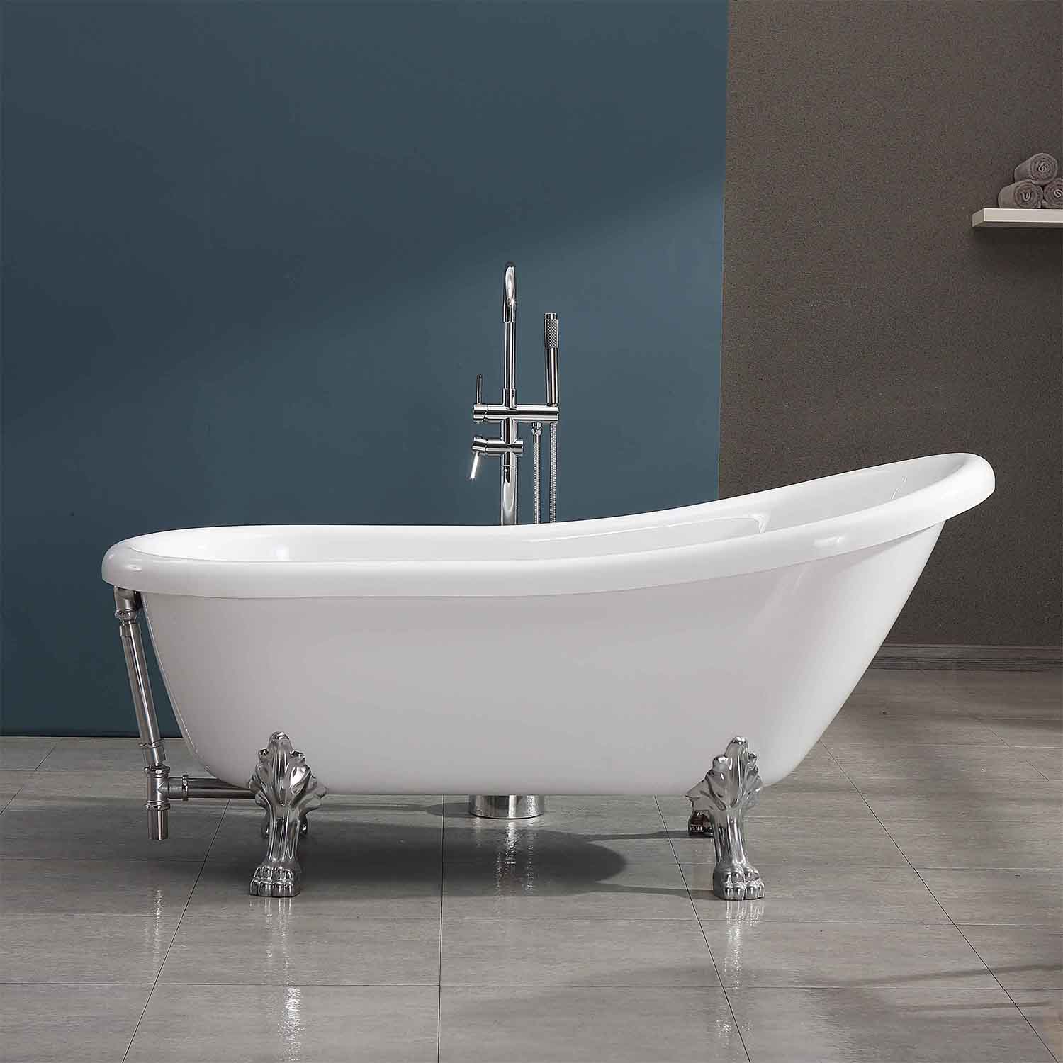 Bồn tắm tân cổ điển Mowoen MW905 – 180 - Ảnh 3