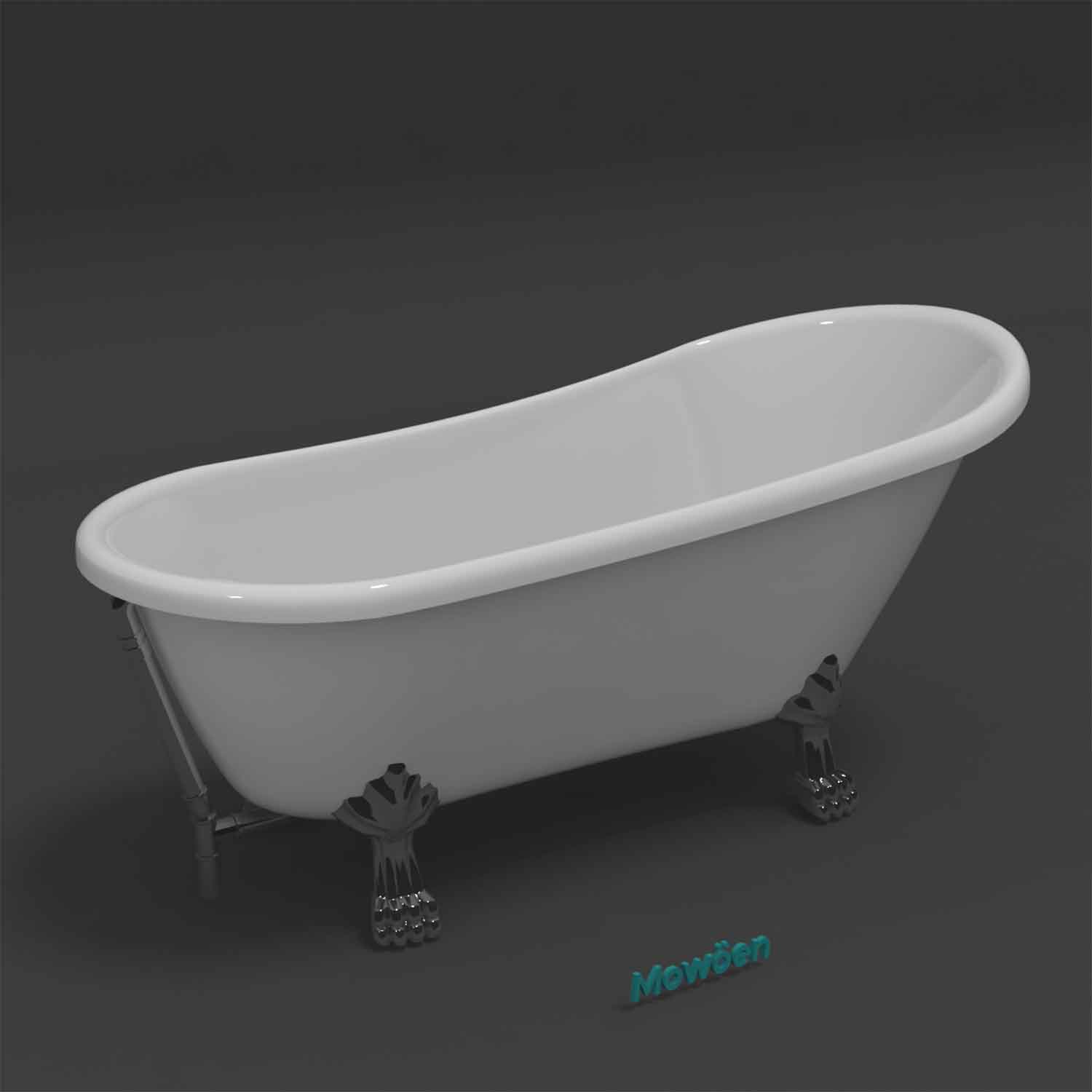 Bồn tắm tân cổ điển Mowoen MW905 – 180 - Ảnh 5